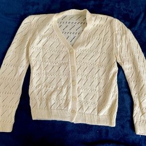 Handmade Yellow Cardigan